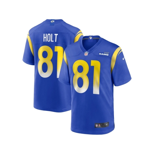 Mens Los Angeles Rams Torry Holt Royal Game Retired Player Jersey