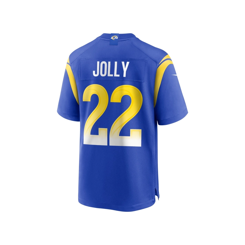 Mens Los Angeles Rams Shaun Jolly Royal Home Game Jersey