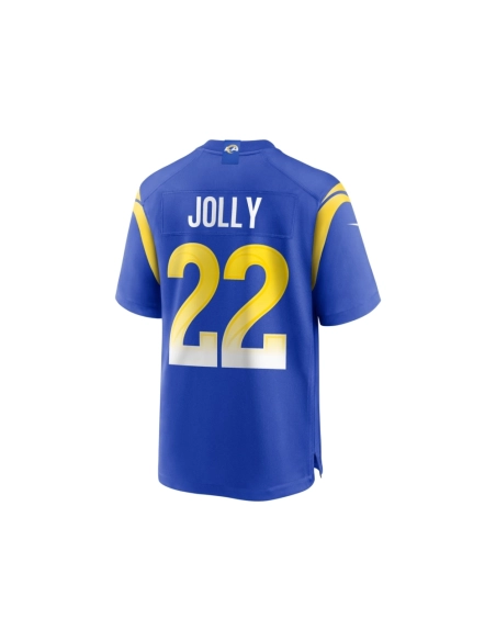 Mens Los Angeles Rams Shaun Jolly Royal Home Game Jersey