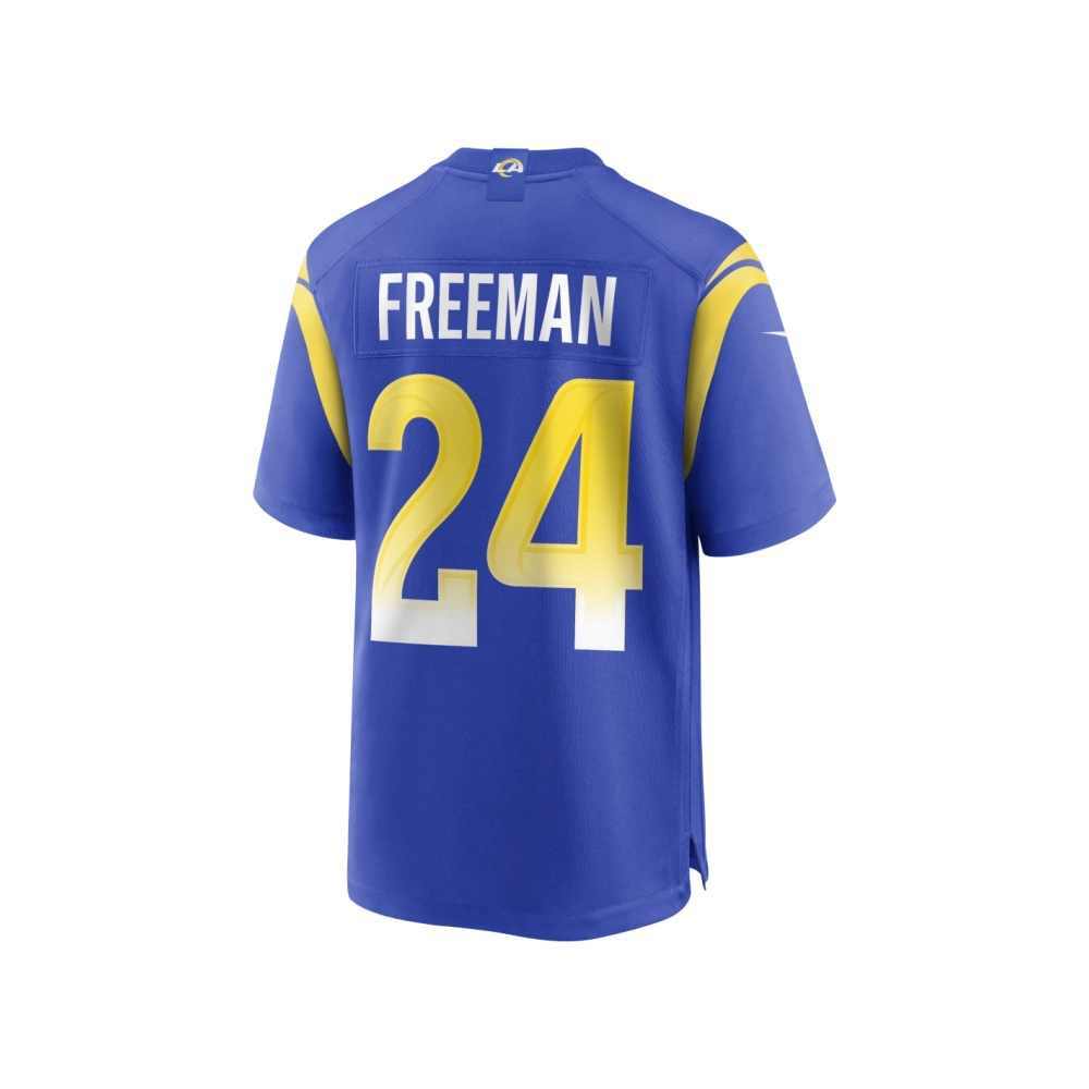Mens Los Angeles Rams Royce Freeman Royal Game Jersey