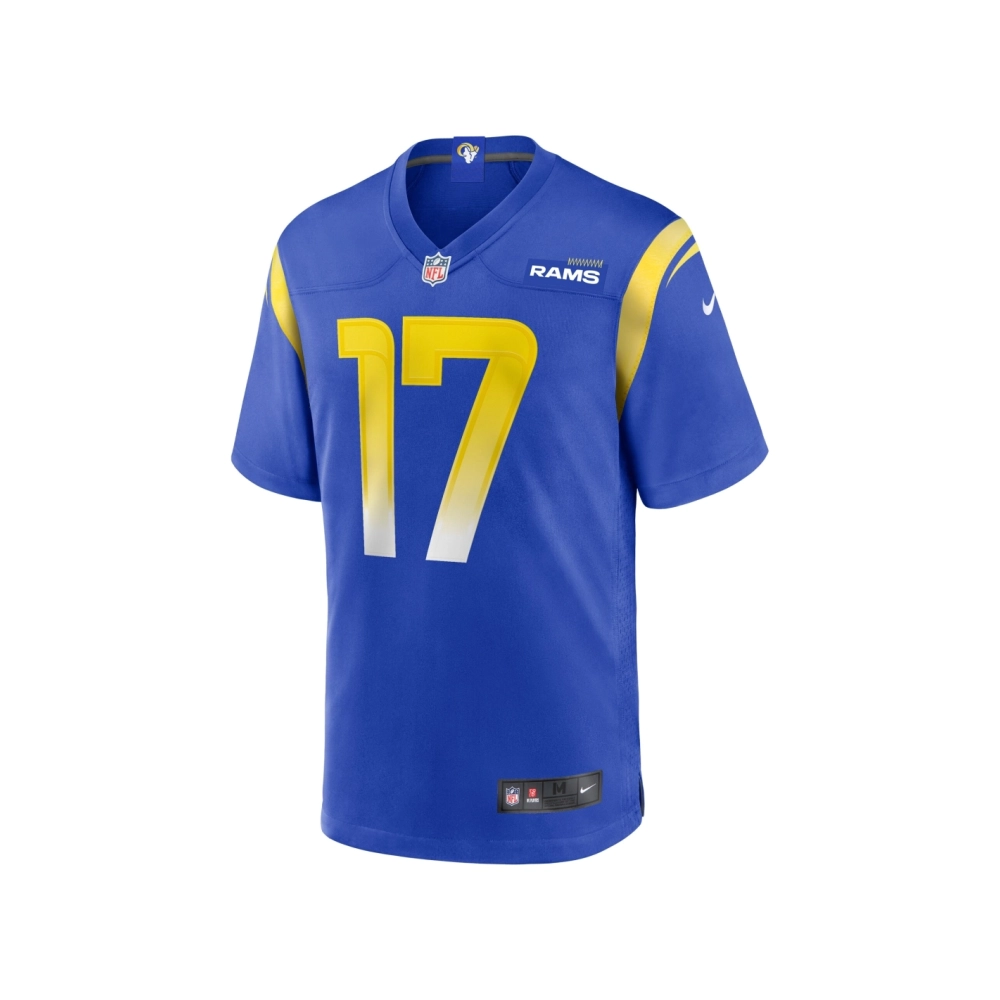 Mens Los Angeles Rams Puka Nacua Royal Home Game Jersey