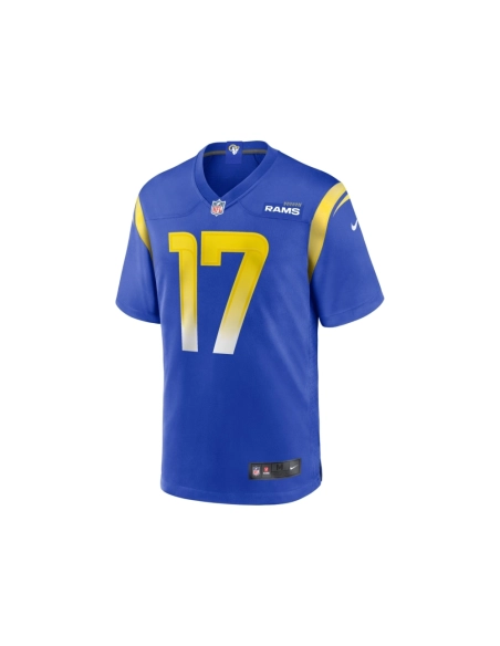 Mens Los Angeles Rams Puka Nacua Royal Home Game Jersey