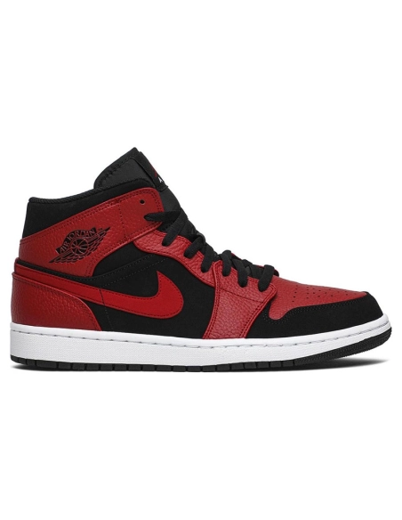 AIR JORDAN 1 MID BRED 554724 054,AIR JORDAN 1 MID,Air Jordan
