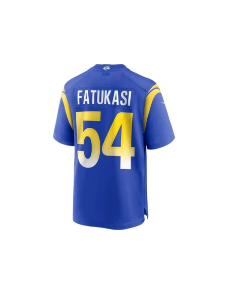 Mens Los Angeles Rams Olakunle Fatukasi Royal Game Jersey