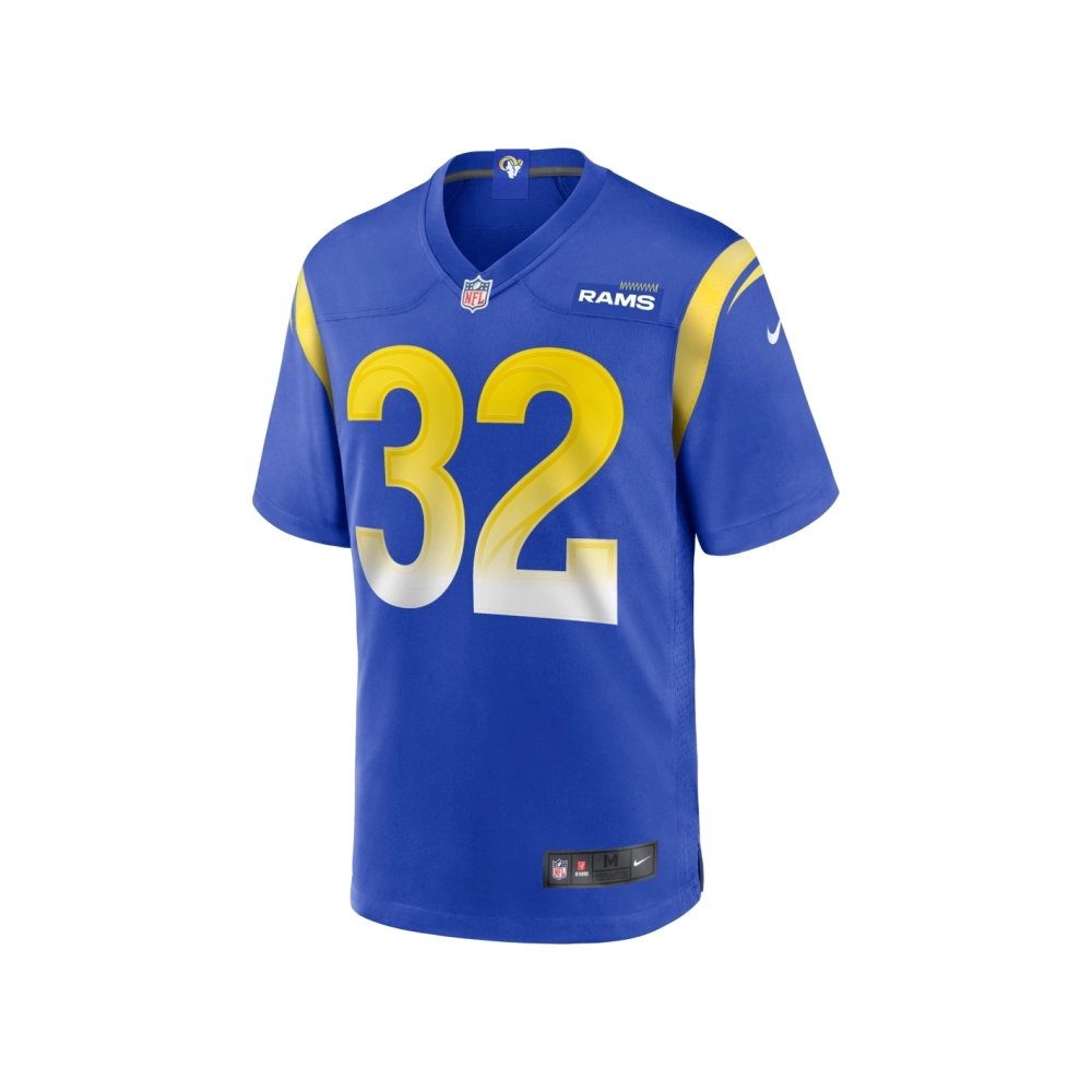 Mens Los Angeles Rams Ochaun Mathis Royal Home Game Jersey