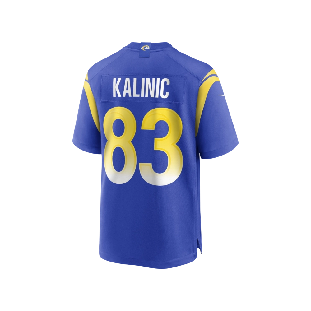 Mens Los Angeles Rams Nikola Kalinic Royal Game Jersey