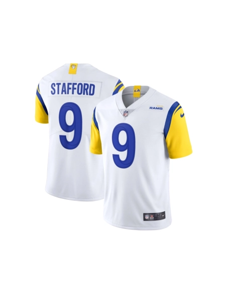 Mens Los Angeles Rams Matthew Stafford White Alternate Vapor Limited Jersey
