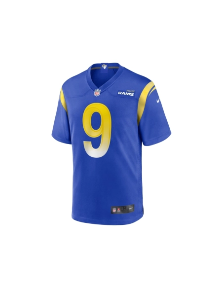 Mens Los Angeles Rams Matthew Stafford Royal Player Game Jersey