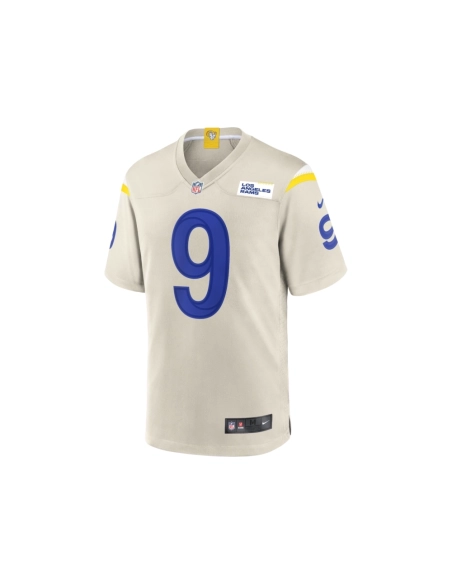 Mens Los Angeles Rams Matthew Stafford Bone Game Jersey
