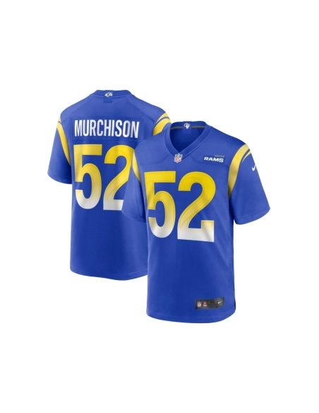 Mens Los Angeles Rams Larrell Murchison Royal Team Game Jersey
