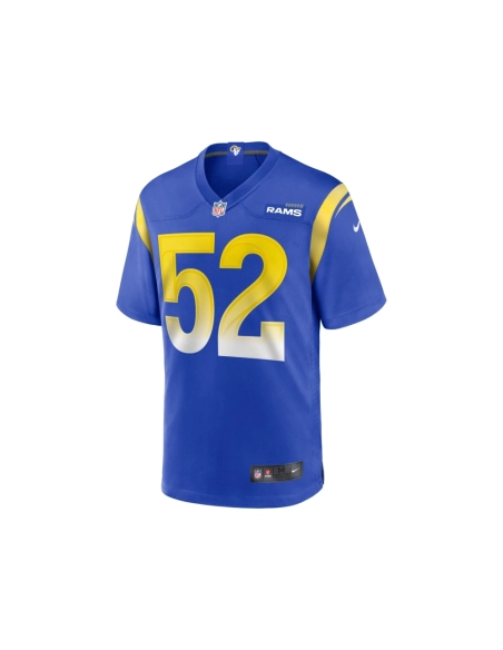 Mens Los Angeles Rams Larrell Murchison Royal Team Game Jersey