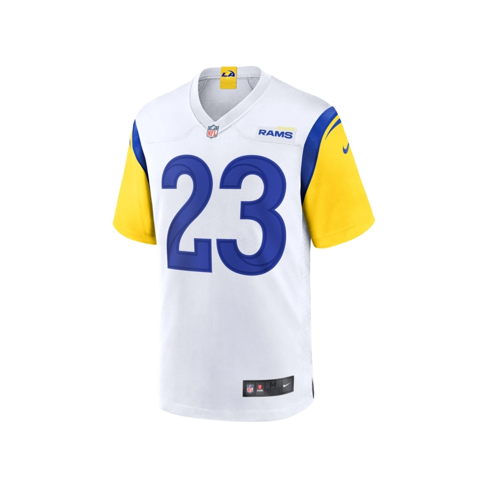 Mens Los Angeles Rams Kyren Williams White Game Jersey
