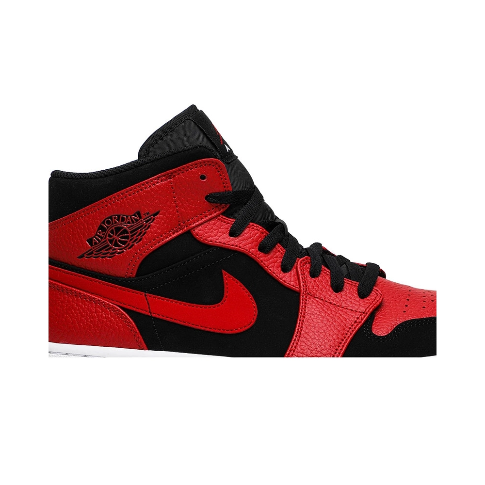 AIR JORDAN 1 MID BRED 554724 054,AIR JORDAN 1 MID,Air Jordan