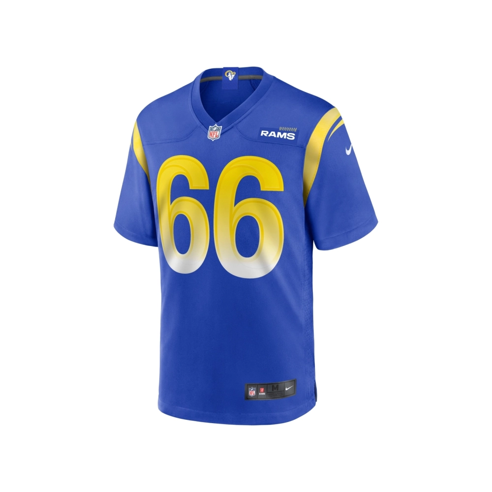 Mens Los Angeles Rams KT Leveston Royal Team Game Jersey