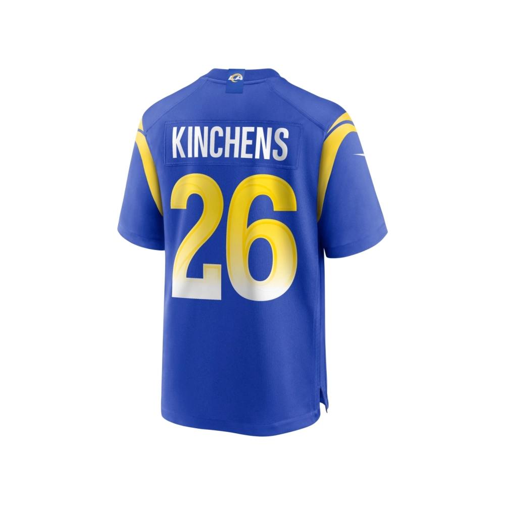 Mens Los Angeles Rams Kamren Kinchens Royal Team Game Jersey