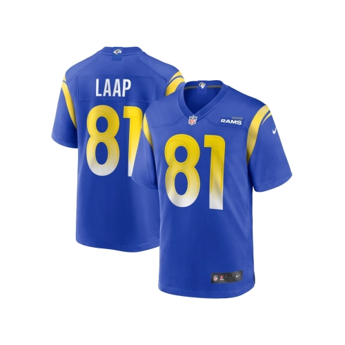 Mens Los Angeles Rams JJ Laap Royal Game Jersey