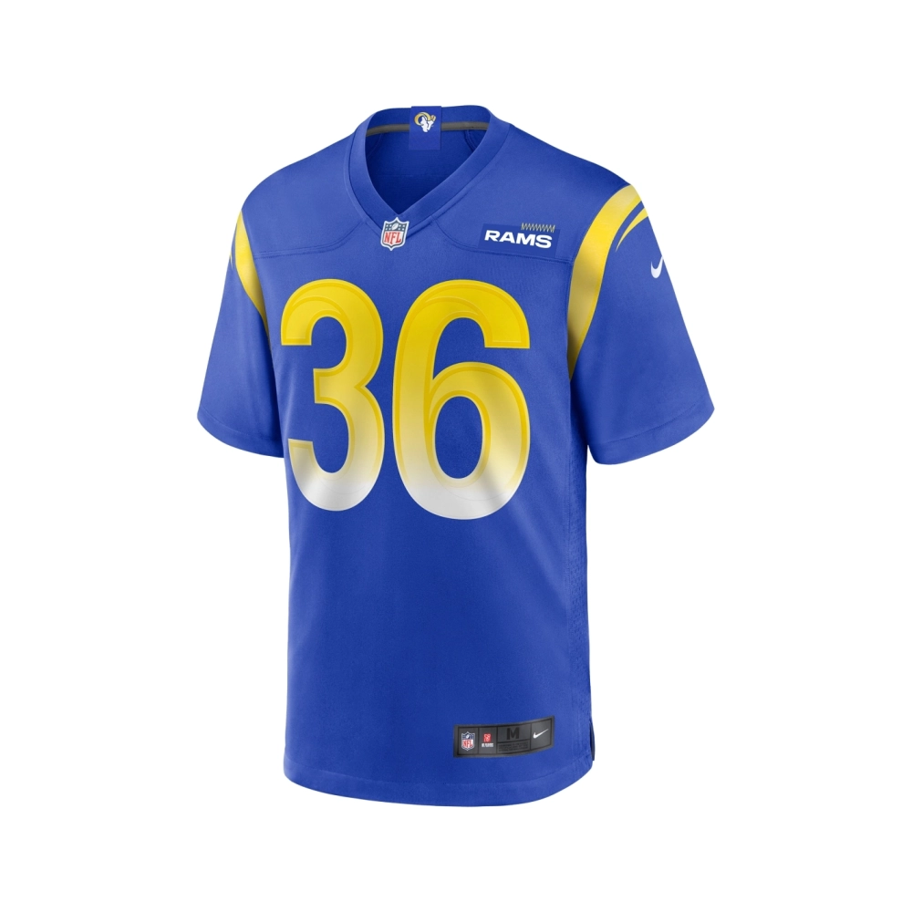 Mens Los Angeles Rams Jerome Bettis Royal Game Retired Player Jersey