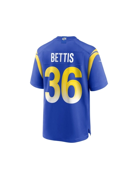 Mens Los Angeles Rams Jerome Bettis Royal Game Retired Player Jersey