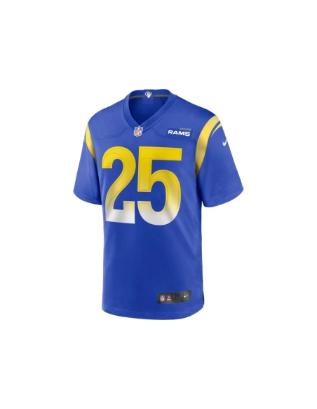 Mens Los Angeles Rams Jason Taylor Royal Team Game Jersey