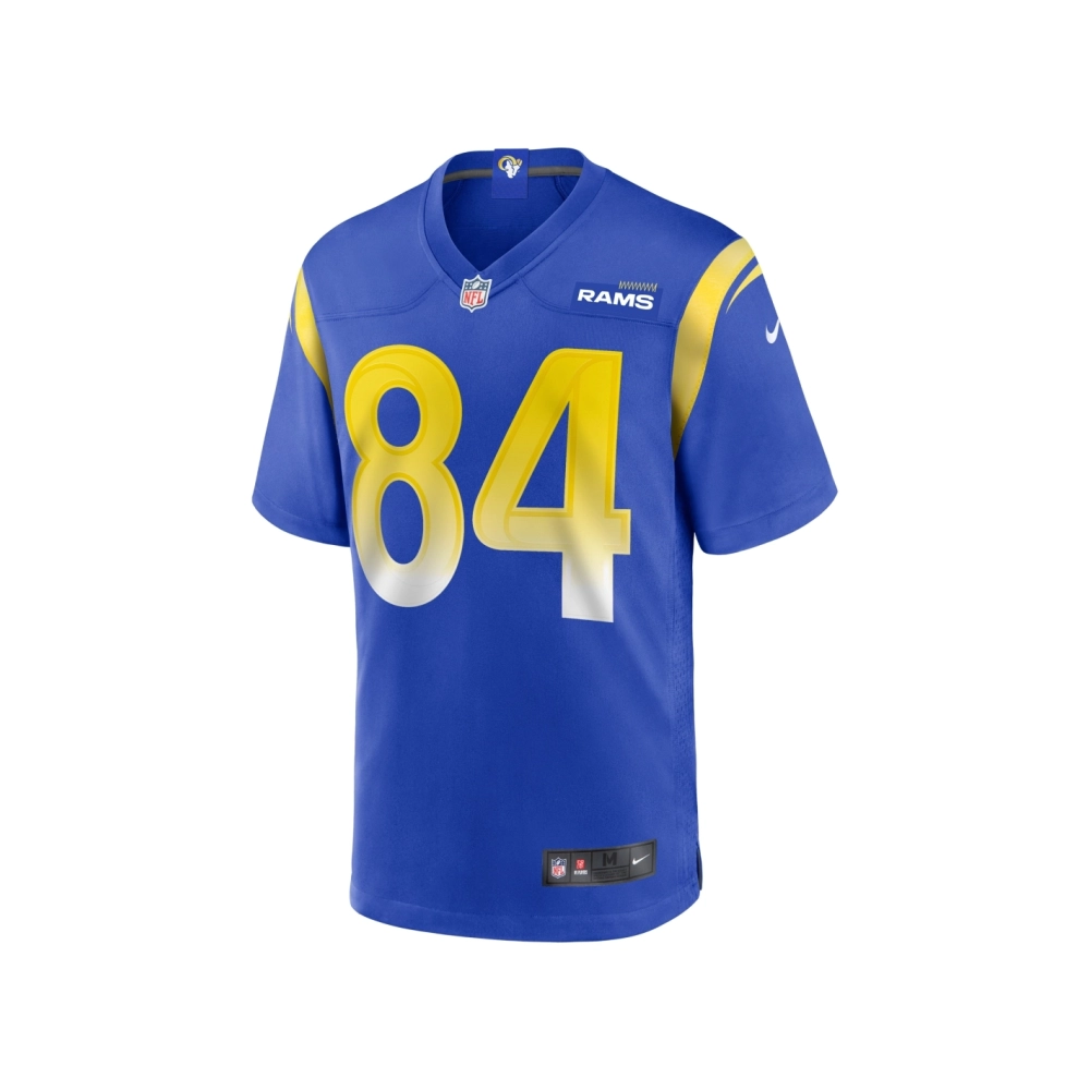 Mens Los Angeles Rams Hunter Long Royal Home Game Jersey