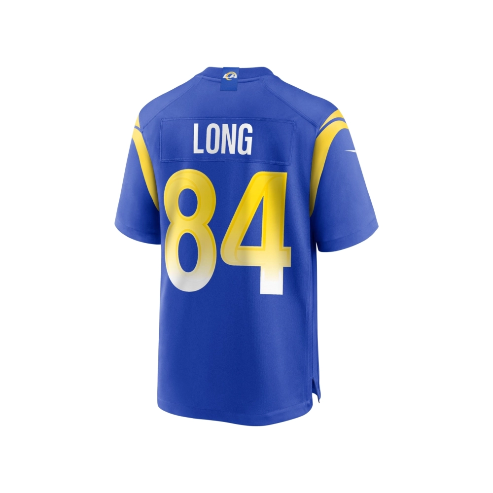 Mens Los Angeles Rams Hunter Long Royal Home Game Jersey