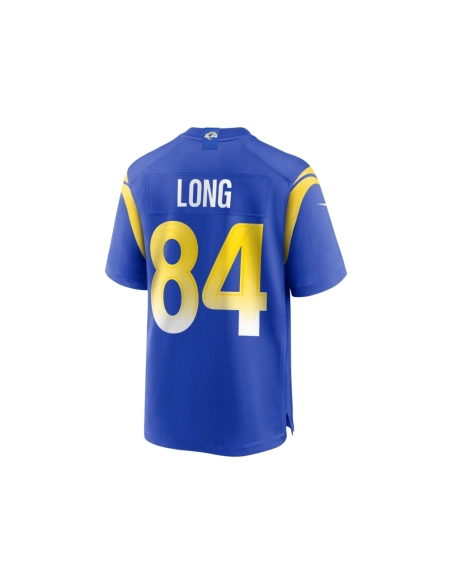 Mens Los Angeles Rams Hunter Long Royal Home Game Jersey