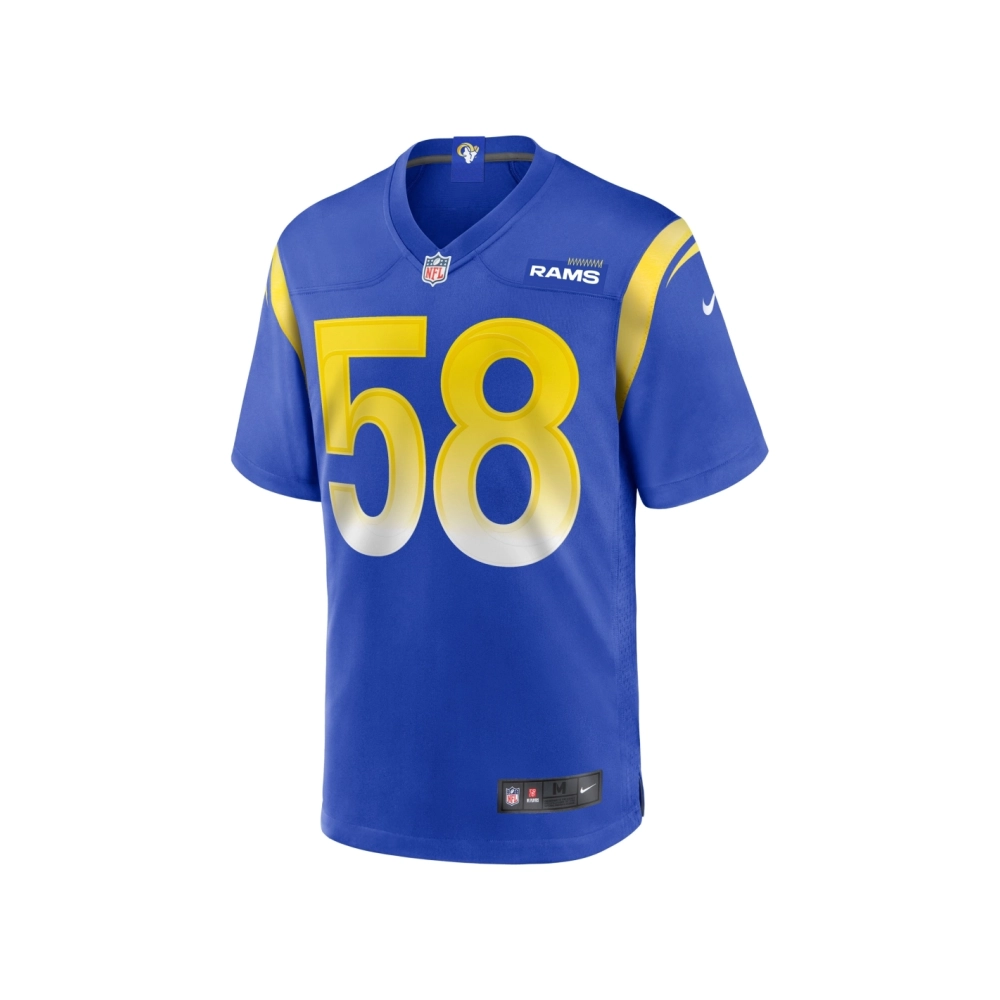Mens Los Angeles Rams Eli Neal Royal Game Jersey