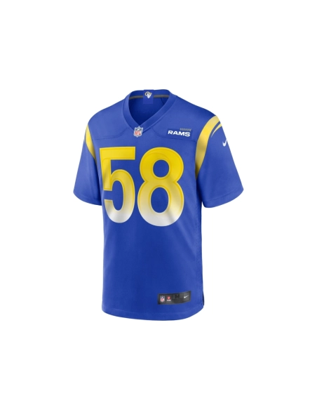Mens Los Angeles Rams Eli Neal Royal Game Jersey