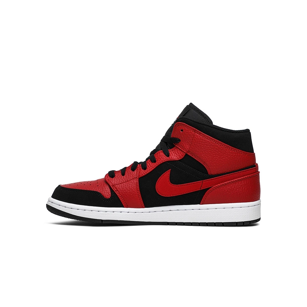 AIR JORDAN 1 MID BRED 554724 054,AIR JORDAN 1 MID,Air Jordan