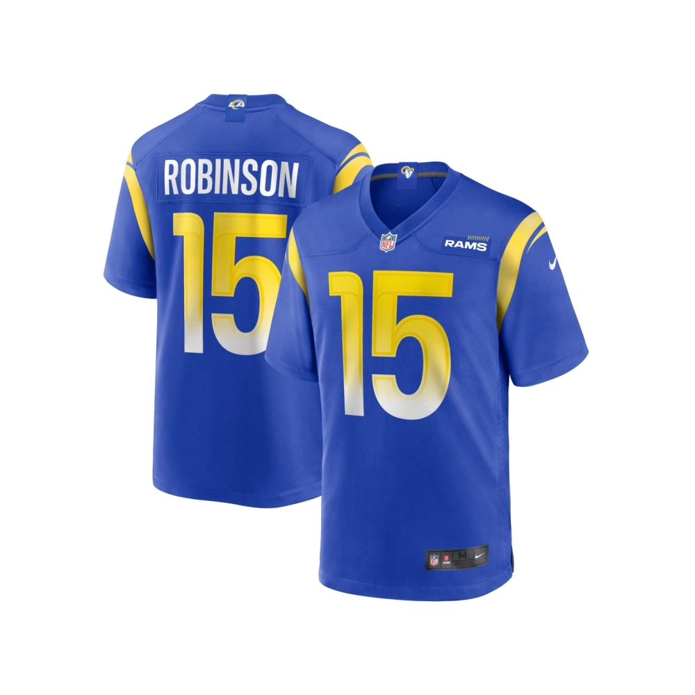 Mens Los Angeles Rams Demarcus Robinson Royal Game Jersey