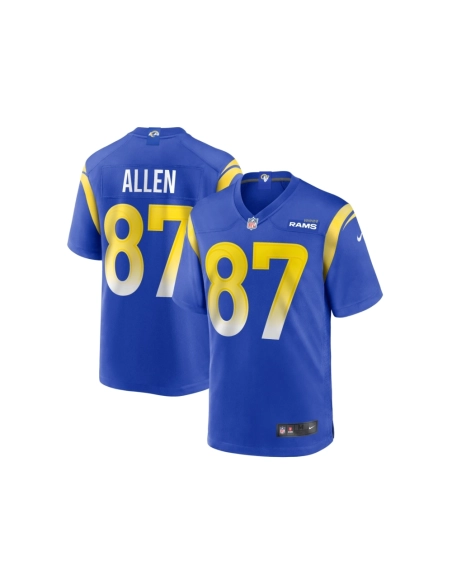 Mens Los Angeles Rams Davis Allen Royal Home Game Jersey
