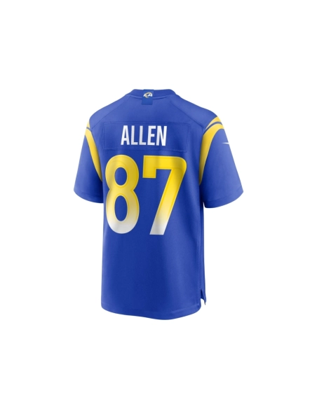 Mens Los Angeles Rams Davis Allen Royal Home Game Jersey