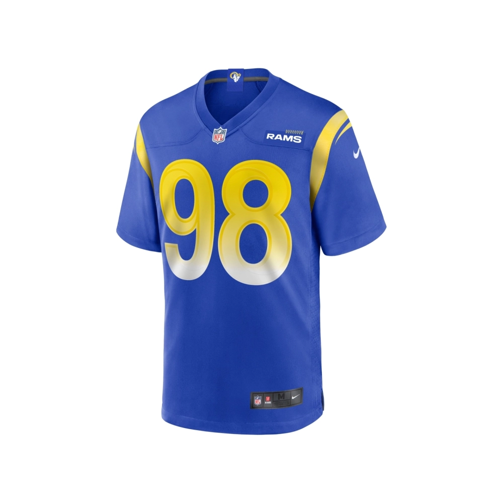 Mens Los Angeles Rams Cory Durden Royal Game Jersey