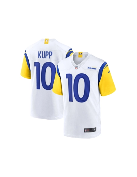 Mens Los Angeles Rams Cooper Kupp White Alternate Game Jersey