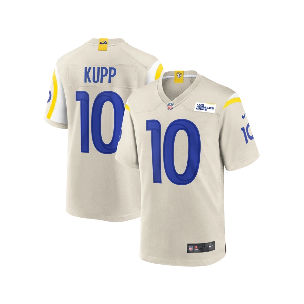 Mens Los Angeles Rams Cooper Kupp Bone Game Jersey