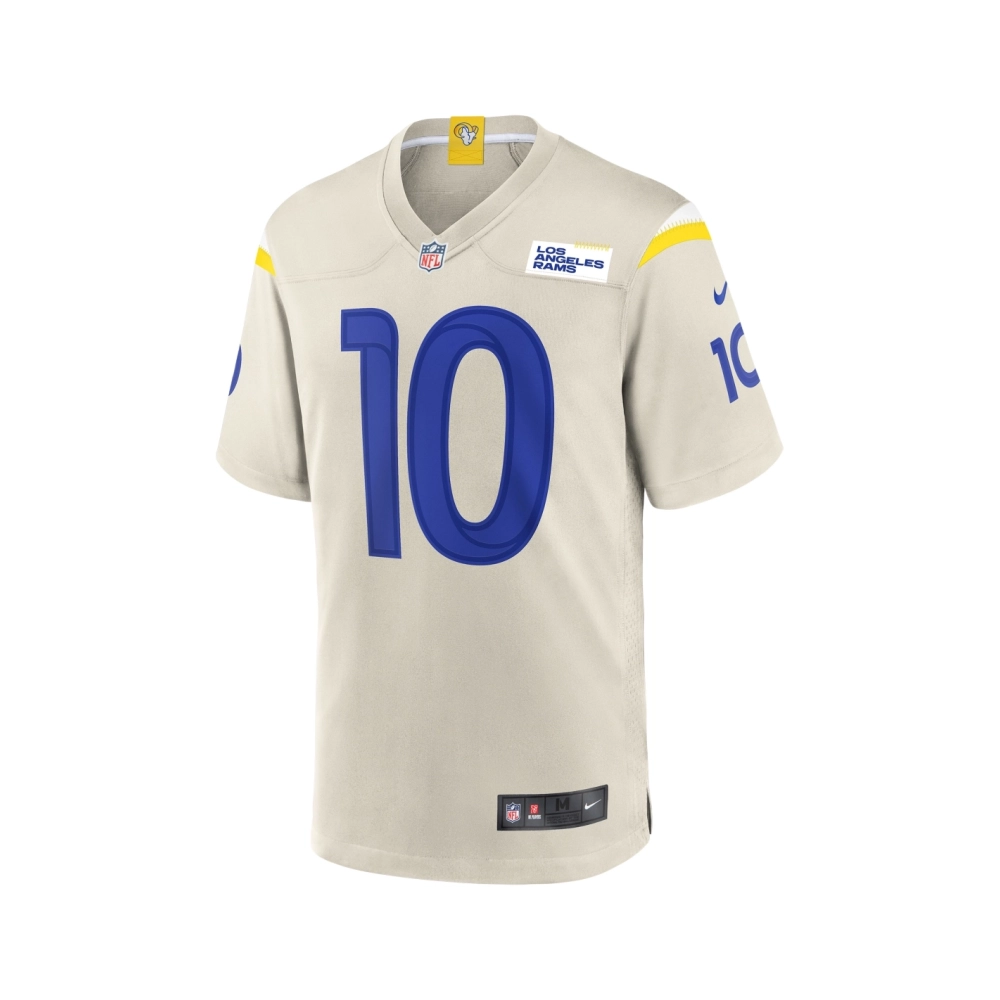 Mens Los Angeles Rams Cooper Kupp Bone Game Jersey