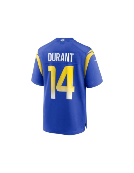 Mens Los Angeles Rams Cobie Durant Royal Game Player Jersey