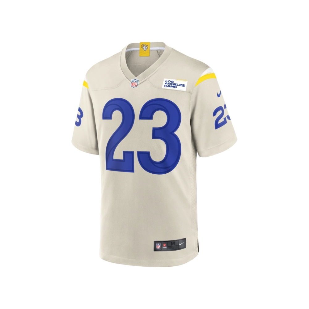 Mens Los Angeles Rams Cam Akers Bone Game Jersey