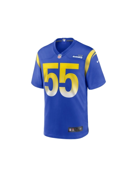 Mens Los Angeles Rams Brian Allen Royal Game Jersey