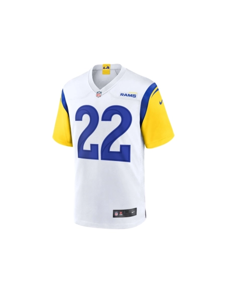 Mens Los Angeles Rams Blake Corum White Game Jersey
