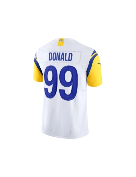 Mens Los Angeles Rams Aaron Donald White Vapor F.U.S.E. Limited Jersey