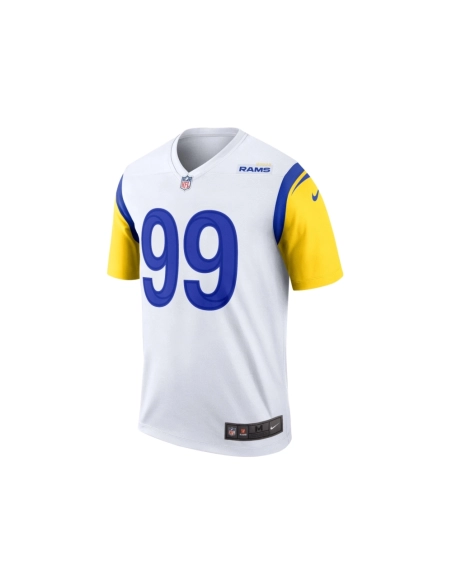 Mens Los Angeles Rams Aaron Donald White Legend Jersey