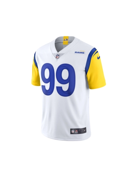 Mens Los Angeles Rams Aaron Donald White Alternate Vapor Limited Jersey