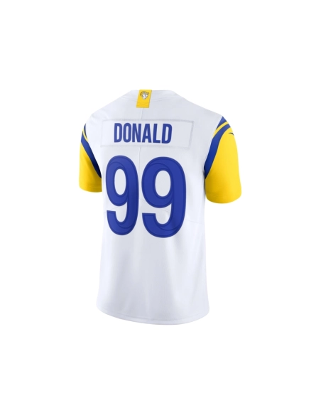 Mens Los Angeles Rams Aaron Donald White Alternate Vapor Limited Jersey