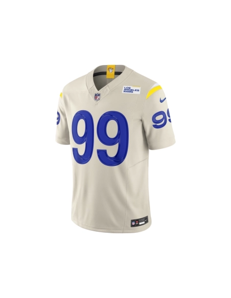 Mens Los Angeles Rams Aaron Donald Bone Alternate Vapor F.U.S.E. Limited Jersey