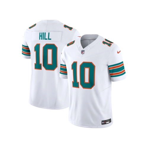 Mens Miami Dolphins Tyreek Hill White Vapor F.U.S.E. Limited Jersey