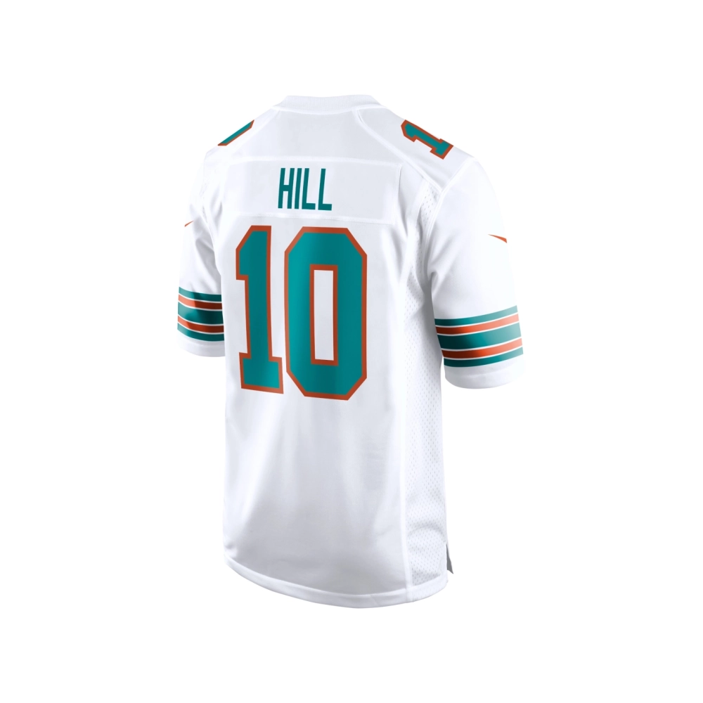 Mens Miami Dolphins Tyreek Hill White Alternate Game Jersey