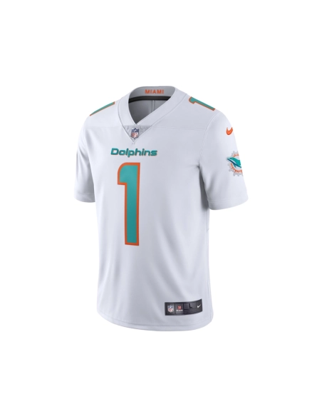 Mens Miami Dolphins Tua Tagovailoa White Vapor Limited Jersey