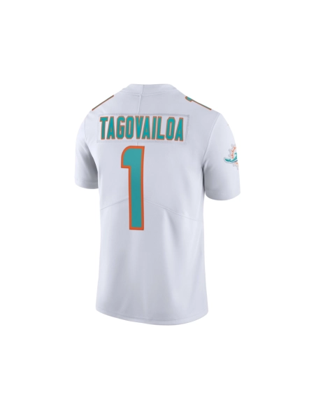 Mens Miami Dolphins Tua Tagovailoa White Vapor Limited Jersey