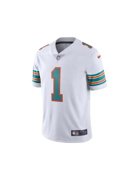 Mens Miami Dolphins Tua Tagovailoa White 2nd Alternate Vapor Limited Jersey